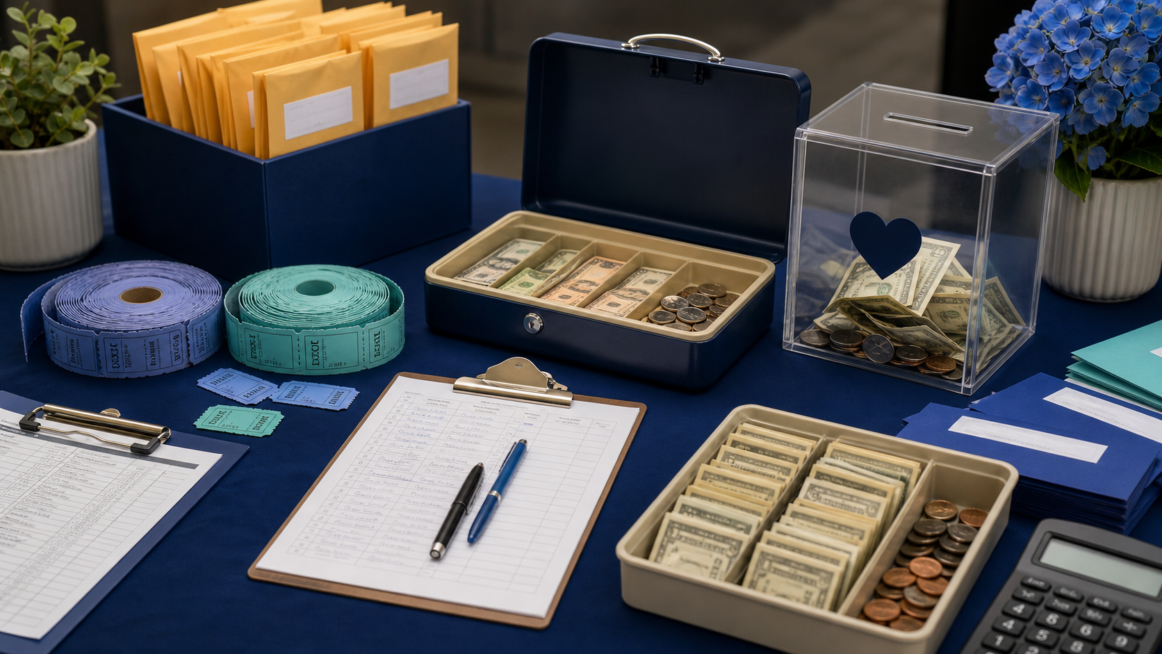 Event Cash Reconciliation For Tickets And Donations