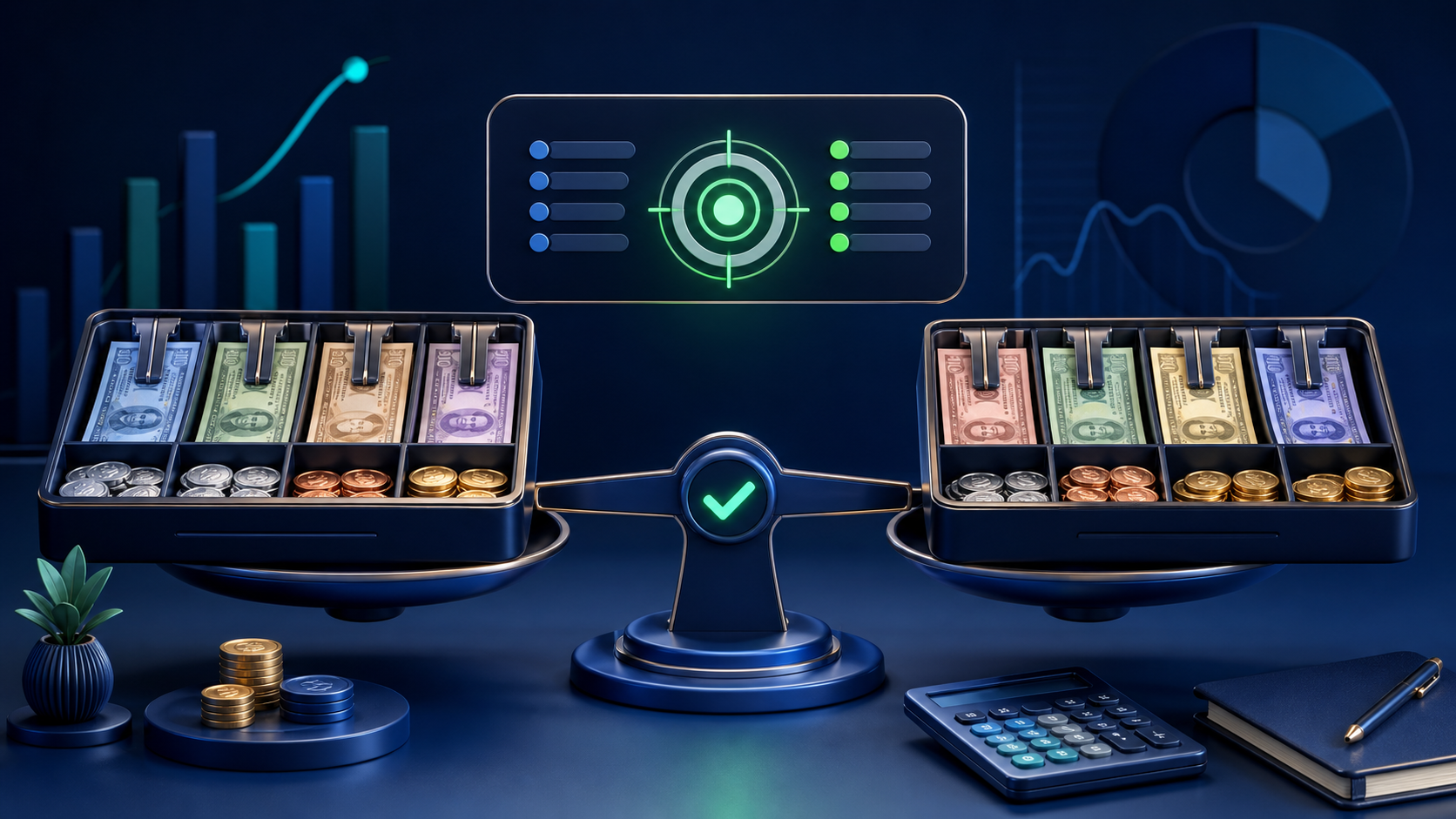 How to balance a cash register at closing